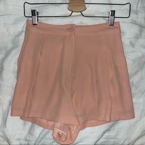 Pull&Bear Peach Flowy Short